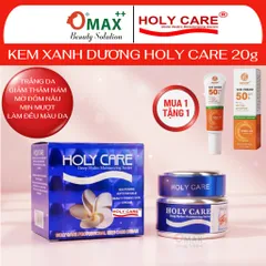 Kem HOLY CARE Xanh Dương 20g - Mờ Thâm Nám - Trắng Da - Giảm Đồi Mồi - Tàn Nhang