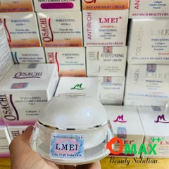 Kem LMEI Ngọc Trai- Collagen 25g - Làm Trắng - Giảm Thâm Nám - Tàn Nhang - Đồi Mồi - Làm Đều Màu Da