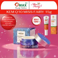 Kem MISS FAIRY Q10 - Dưỡng Trắng Da - Tái Tạo - Mờ Thâm Nám - Tàn Nhang - Đồi Mồi - Giảm Nếp Nhăn