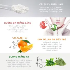 Kem MISS FAIRY Q10 - Dưỡng Trắng Da - Tái Tạo - Mờ Thâm Nám - Tàn Nhang - Đồi Mồi - Giảm Nếp Nhăn