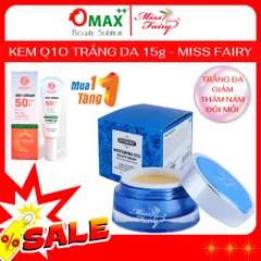 Kem MISS FAIRY Q10 - Dưỡng Trắng Da - Tái Tạo - Mờ Thâm Nám - Tàn Nhang - Đồi Mồi - Giảm Nếp Nhăn