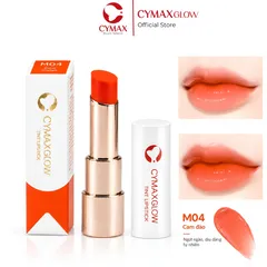 Son Tint CYMAX Glow Tint Lipstick - Son Tint Bóng Nhẹ Hàn Quốc Màu Chuẩn, Căng Mướt, Giảm Khô Nẻ
