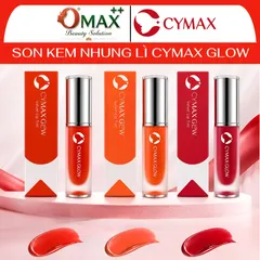 Son Kem Nhung CYMAX Glow Velvet Lip Tint – Son Môi Hàn Quốc | Mềm Mịn – Lên Màu Chuẩn – Lâu Trôi, Min Mượt