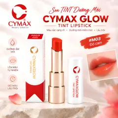 Son TINT Dưỡng CYMAX Glow Tint Lipstick Hàn Quốc - Dưỡng Ẩm, Lên Màu Tự Nhiên, Bóng Mọng
