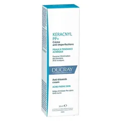 Kem Dưỡng Da Ducray Keracnyl PP 30mL - Giảm Mụn, Mờ Thâm, Dưỡng Ẩm Cho Da Nhạy Cảm và Khỏe Mạnh 868416