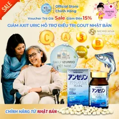 [Xuất kèm VAT] Viên Uống Hỗ Trợ Giảm Các Triệu Chứng Của Gout Nhật Bản Anserine Premium | Hộp 120 Viên