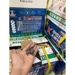 [Combo 50] Vít Tự Khoan Inox 410 M4.2x19mm Đầu Bằng | Ren Mịn, Bắn Nhôm Kính, Cơ khí, Dân dụng