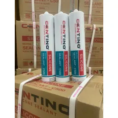 [Combo] Súng Bắn Keo Silicone TGi JS104 Tự Ngắt + Keo A500 (Chống Thấm, Keo nhôm kính) - Chính Hãng