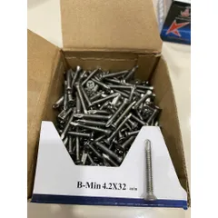 Vít Tự Khoan Inox 410 Đầu Bằng M4.2 (19mm, 25mm, 32mm) - Vít Bắn Tôn, Nhôm Kính, sắt thép