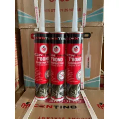 Keo T'Bond Centino Ngoại Thất Màu Trong Suốt - Keo Siêu Dính Dán Gỗ, Alu, Tấm nhựa, Keo đa năng