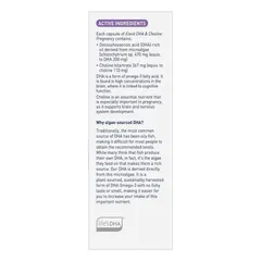 Elevit DHA + Choline Pregnancy - Hỗ trợ phát triển não bộ và hệ thần kinh trung ương của thai nhi bổ sung dưỡng chất thiết yếu cho mẹ bầu chính hãng Úc