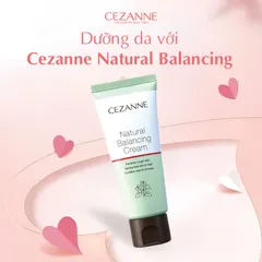 Kem dưỡng CEZANNE Natural Balancing chiết xuất CICA cân bằng ẩm và săn chắc da 70g