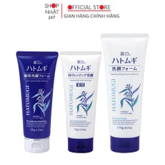Date 2028 Sữa rửa mặt trắng sáng da cấp ẩm cho da mềm mịn hạt ý dĩ 130g nội địa Nhật Bản - Kokubo 868810