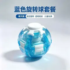 Đồ Chơi Giảm Stress Bóng Ấn 3D Fidget Spinner, Nhấn Xoay 360°, Con Quay LED Phát Sáng, Đồ Chơi Trẻ Em Cầm Tay Vui Nhộn