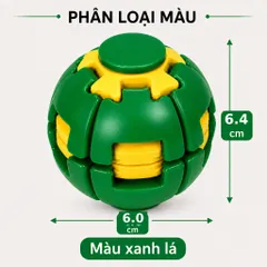 Đồ Chơi Giảm Stress Bóng Ấn 3D Fidget Spinner, Nhấn Xoay 360°, Con Quay LED Phát Sáng, Đồ Chơi Trẻ Em Cầm Tay Vui Nhộn