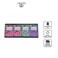 Set 4 Chai Nước Hoa Mini Gucci Flora - Hương Nước Hoa Quyến Rũ, Thiết Kế Sang Trọng, Quà Tặng Hoàn Hảo cho Phái Đẹp 869040