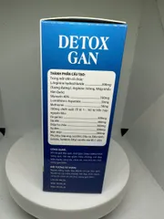 Thực phẩm bảo vệ sức khoẻ  Dextox gan Giải độc gan