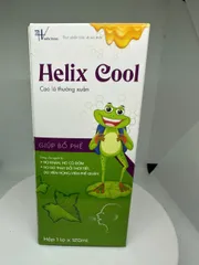 Siro Ho Cho Bé Helix Cool Giúp Bổ Phế Trừ Ho Giảm Khản Tiếng, Sổ Mũi Chai 120ml