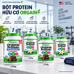 BỘT PROTEIN HỮU CƠ ORGAIN MỸ (920G - 1200G - 1240G) – DINH DƯỠNG THUẦN KHIẾT 869196