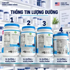 [CHÍNH HÃNG MỸ] Bột Protein Hữu Cơ Orgain Organic Protein Thực Vật 21g Đạm (Hộp 920g - 1200g - 1240g) 0g Đường 869210