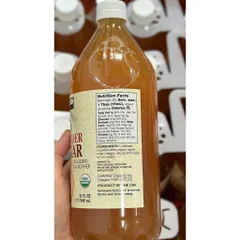 1 chai Giấm táo hữu cơ Kirkland Signature Organic Apple Cider Vinegar 869260