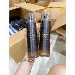 CAM KẾT Chính hãng Mỹ Xịt thơm toàn thân Bodymist Bath & Body Works mùi Into The Night 236ml