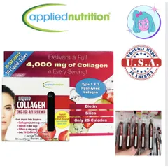 Collagen nước Liquid 30 ống của Mỹ (Bao check hàng chuẩn)