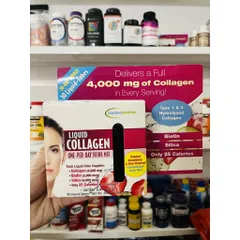 Collagen nước Liquid 30 ống của Mỹ (Bao check hàng chuẩn)