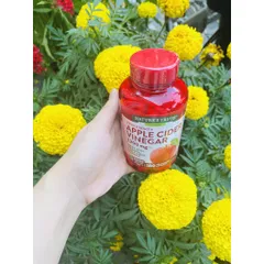 Viên giấm táo giảm cân Apple Cider Vinegar 1200mg 180 viên của Mỹ (Hàng air)