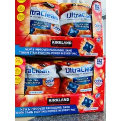 Viên Giặt Quần Áo Kirkland Ultra Clean 152 Viên Hương Thơm Tươi Mát (Cam kết hàng chuẩn)