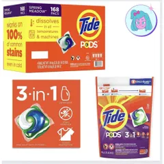 Túi viên giặt tide pods 3in1 39 viên của Mỹ (Cam kết hàng chính hãng USA)