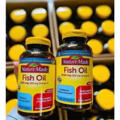 Viên uống Dầu Cá Nature Made Fish Oil 1200mg Omega3 (Cam kết hàng chính hãng USA))