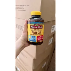 Viên uống Dầu Cá Nature Made Fish Oil 1200mg Omega3 (Cam kết hàng chính hãng USA))