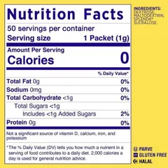 Đường ăn kiêng Splenda Zero Calorie Sweetener Pack 1kg của Mỹ 1000 gói