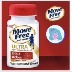 Viên uống bổ khớp Schiff Move Free 75 viên của Mỹ ( Cam kết hàng chính hãng USA)