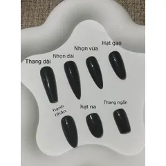 09. Nailbox thiết kế, Móng úp, Móng tay giả hoạ tiết trái cherry - Nailbox thú nổi dễ thương