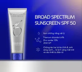 Kem Chống Nắng Zo Skin Health SPF50 - Bảo Vệ Da Nhạy Cảm, Chống UVA/UVB, Thẩm Thấu Nhanh, Dưỡng Ẩm Toàn Diện cho Làn Da Khỏe Mạnh 869522