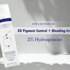 Bộ đôi Kem giảm nám ZO Pigment Control + Blending Creme 2% HQ - Giải pháp làm sáng da chuyên sâu từ Zo Skin Health, giảm tàn nhang hiệu quả 869530