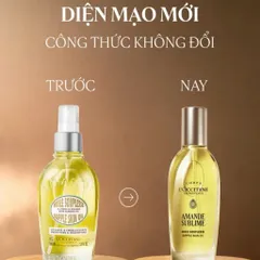 (Mẫu mới nhất) Dầu dưỡng thể hạnh nhân (Loccitane) Oil Body Almond Supple Skin Oil 100ml 869542