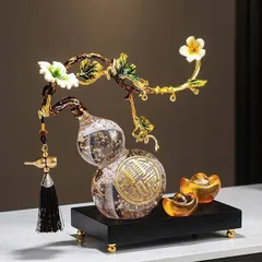 🏮 HỒ LÔ PHONG THỦY CHIÊU TÀI HÚT LỘC -DECOR PHÒNG KHÁCH - QUÀ TẶNG