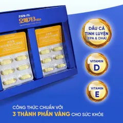VIÊN UỐNG OMEGA3 HÀN QUỐC hộp 60 viên tăng cường sức đề kháng