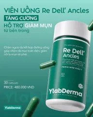 Viên Uống Mụn Re Dell Ancles Ylabcos Thanh Lọc Cơ Thể Ngừa Và Cải Thiện Mụn