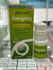 Ocufresh Everyday 0,2% 10ml – Nhỏ Mắt Dưỡng Ẩm, Hỗ Trợ Bảo Vệ Mắt Mỗi Ngày