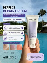 Kem Phục Hồi Da Ahohwa Perfect Repair 50ml - Kem Dưỡng Ẩm Chữa Lành, Phục Hồi Da Sau Treatment, Giảm Kích Ứng, Tăng Cường Đàn Hồi, Làm Dịu Da