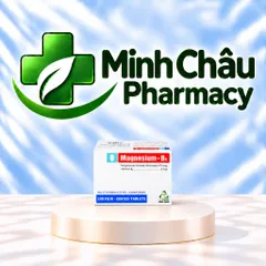 Magnesium - B6 —Bổ sung Magie và Vitamin B6, hỗ trợ giảm căng thẳng thần kinh Hộp 100 viên