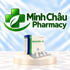 Magnes - B6 —Bổ sung Magie và Vitamin B6 , hỗ trợ giảm căng thẳng thần kinh- hộp 100 viên