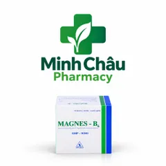 Magnes - B6 —Bổ sung Magie và Vitamin B6 , hỗ trợ giảm căng thẳng thần kinh- hộp 100 viên