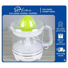 Máy Vắt Cam LocknLock Trắng Ngà EJJ231IVY 700ml 40W, Hàng Chính Hãng, 2 Chiều Xoay Ép