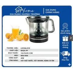 Máy Vắt Cam LocknLock EJJ236 (0,7L) - Bảo Hành 01 Năm