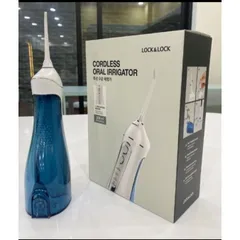 Máy tăm nước không dây LocknLock ENR156BLU Cordless Oral Irrigator,200ml - Màu xanh da trời